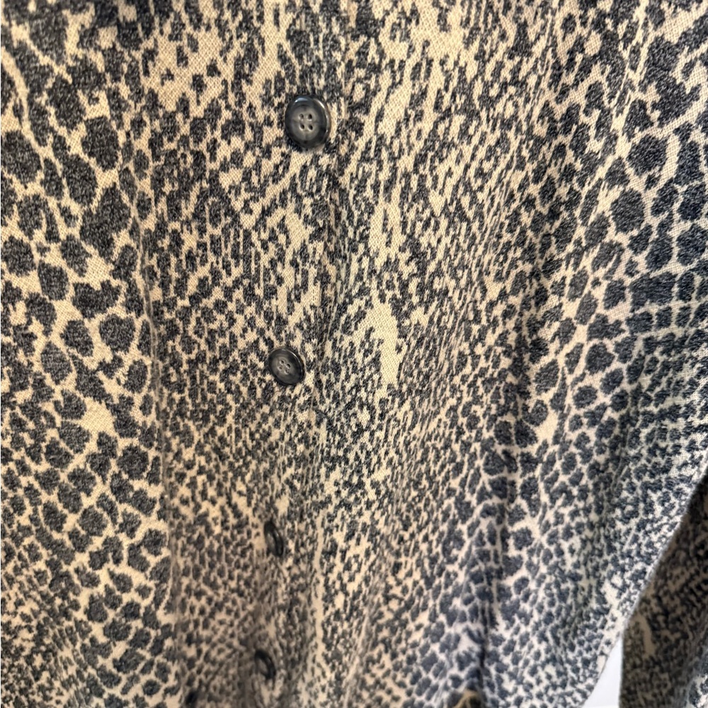 Karen Lessly Snakeskin Print Python Print Longlin… - image 5